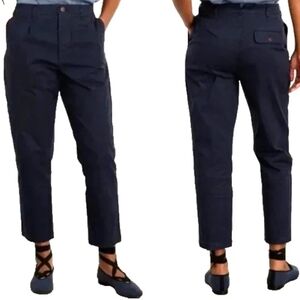 Alex Mill Boy Pleated Chino Navy